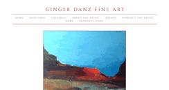 Desktop Screenshot of gingerdanz.com